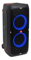 Caixa de Som Portátil Bluetooth JBL Partybox 310 Led 240 Watts Rms - Com Bateria / Com Rodas