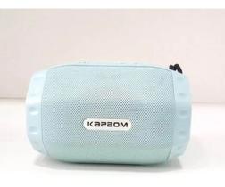 Caixa De Som Portátil Bluetooth Kapbom Azul 5W KA-8510