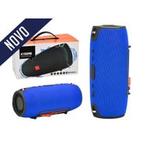 Caixa de Som Portátil Bluetooth Xtreme Mini USB SD Azul - Jiaxi