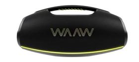 Caixa De Som Portátil Boombox Bluetooth Waaw By Alok Hyperboom 1000 A Prova Dágua 180w Preto