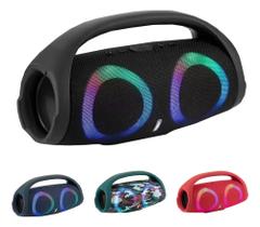 Caixa De Som Portátil Booms Box Alça Amplificador Bluetooth