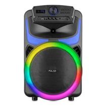 Caixa De Som Portátil Burst 550w 12 pol. Bt/Aux/Usb/Fm Pulse - Ref SP403E