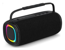 Caixa de Som Portátil com Bluetooth 5.3 TWS e LED Colorido Caixa de Som Portátil com Bluetooth 5.3 TWS e LED Colorido
