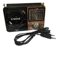 CAIXA DE SOM PORTÁTIL COM RÁDIO AM/FM ANALÓGICOMODELO A - 1088 Bivolt - Altomex - KBC