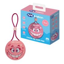 Caixa de Som Portátil Fini com Adesivo Letron Leo&Leo Leonora - 10512