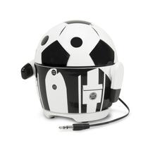 Caixa de som portátil GOgroove Pal Bot Soccer recarregável com AUX