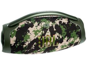 Caixa de Som Portátil JBL Boombox 3, Bluetooth, 80W RMS, P2, À prova d'água, Camuflada - JBLBOOMBOX3SQUADBR