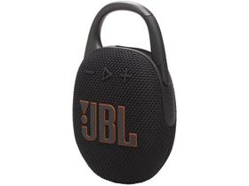 Caixa de Som Portátil JBL CLIP5, Bluetooth, IP67, Preto - JBLCLIP5