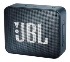 Caixa de Som Portátil JBL Go 2 Navy Azul Marinho Bluetooth Prova de Água