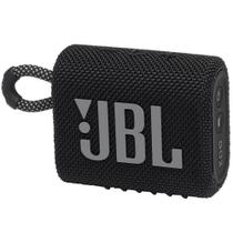 Caixa de Som Portátil JBL Go 3 - Bluetooth - IP67 À Prova Dágua - 4W RMS - JBLGO3BLK