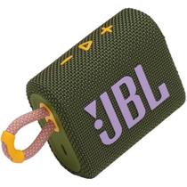 Caixa de Som Portátil JBL Go 3 Bluetooth Verde