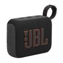 Caixa De Som Portátil JBL Go 4 Bluetooth - Preta