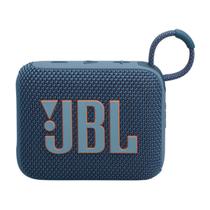 Caixa De Som Portátil JBL Go 4 Com Bluetooth Azul Original