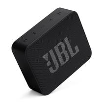 Caixa de Som Portátil JBL Go Essential 2, Bluetooth, 3.1W RMS, À Prova d'Água, Bateria de até 5 Horas, Preta - JBLGOES2BLKBR