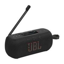 Caixa de Som portátil JBL Tuner 3 com Bluetooth e rádio FM Preto Caixa de Som portátil JBL Tuner 3 com Bluetooth e rádio FM Preto