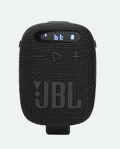 Caixa de Som Portátil JBL Wind 3 IP67 à Prova d'água e à Prova de Poeira Bluetooth, rádio FM, TF/Micro SD, entrada aux Preta