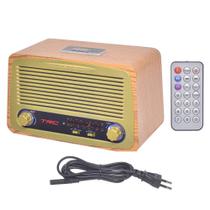 Caixa de som portátil retrô 35W RMS com Bluetooth Radio AM/FM - TRC 212 (110V/220V) Caixa de som portátil retrô 35W RMS com Bluetooth Radio AM/FM - TRC 212 (110V/220V)
