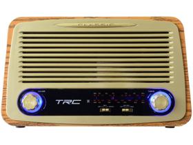 Caixa De Som Portátil Retro Bluetooth 35W Trc212 Caixa De Som Portátil Retro Bluetooth 35W Trc212