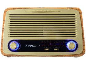 Caixa De Som Portátil Retro Bluetooth 35W Trc212