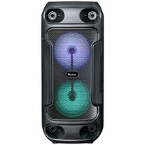 Caixa de Som Portátil Slim Black Bluetooth Com Led Recarregável 80W Caixa de Som Portátil Slim Black Bluetooth Com Led Recarregável 80W