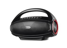 Caixa de Som Portátil Speaker Sk-07 MP3/MP4 Bluetooth e USB Preta/Vermelha Mondial Bivolt