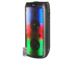 Caixa De Som Portátil Sumay Light Box 800W Bluetooth Com Controle Remoto
