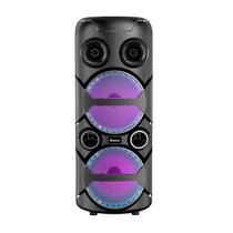 Caixa De Som Portatil Sumay SM-CAP 50 Ravena com Controle Bluetooth LED's 400W RMS Caixa De Som Portatil Sumay SM-CAP 50 Ravena com Controle Bluetooth LED's 400W RMS