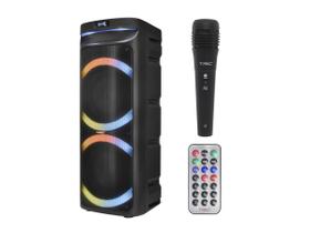 Caixa de Som Portátil Tws 1000W Rms Fm Bt Usb Led Bivolt