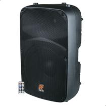 Caixa de Som Profissional Ativa Staner SR315A BT USB SD BI Amplificada Bivolt 300 Watts RMS Auditório Igreja