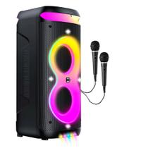 Caixa de Som Pulse Pulsebox 3 Sp511 MultiLED BT/TWS/USB 1400w - 2 Mic Caixa de Som Pulse Pulsebox 3 Sp511 MultiLED BT/TWS/USB 1400w - 2 Mic