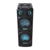 Caixa de Som Pulse SP500 com Efeito de LED Bluetooth FM e USB - 2200W