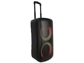 Caixa de Som PulseBox Trolley Bluetooth - Amplificada Portátil 800W 8” USB com Tweeter