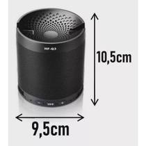 Caixa de Som Q3 Bluetooth Com Suporte Pendrive Mp3 Radio Fm