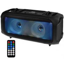 Caixa de som Quanta Stylefest QTSBT200 Bluetooth/Radio FM/USB/20W Bivolt - Preto