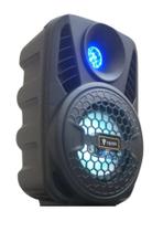 Caixa De Som Radio Portatil Bluetooth/usb/tf/aux Bateria 4 H