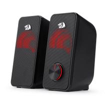 Caixa De Som Redragon Stentor 2.1 Usb P2 2x3w Led Vermelho Preto Gs500 Caixa De Som Redragon Stentor 2.1 Usb P2 2x3w Led Vermelho Preto Gs500