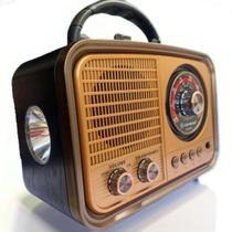 Caixa De Som Retrô Rádio Am Fm Vintage Bluetooth Preto Caixa De Som Retrô Rádio Am Fm Vintage Bluetooth Preto