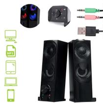 Caixa De Som RGB Design Gamer Caixa De Som RGB Design Gamer