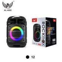 Caixa de Som Rockbox Led RGB Bluetooth Pen Drive Cartao de Memória - Altomex Caixa de Som Rockbox Led RGB Bluetooth Pen Drive Cartao de Memória - Altomex