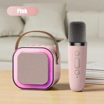 Caixa de som - ROSA Bluetooth Karaoke com 1 Microfone, Luzes LED e Diversão para Toda a Família