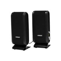Caixa de Som Satellite s-001 USB para PC - Preto Caixa de Som Satellite s-001 USB para PC - Preto