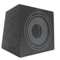 Caixa de Som Selada Falante 12 Polegadas Woofer Subwoofer 30 Litros Carpete Grafite