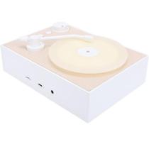 Caixa de Som Sem Fio com Difusor, Formato Toca-Discos, 5W