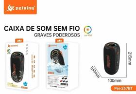 Caixa de som sem fio peining pei-237bt