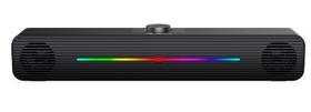 Caixa de Som Soundbar 2.0 C3Tech, SB-50BK, RGB, 6W