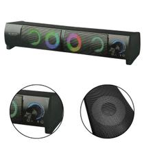 Caixa de Som Soundbar 6W PC/ Notebook B-Max BM-S209 RGB