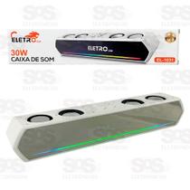 Caixa de som Soundbar Bluetooth 4 falante Potente 30W Smart TV