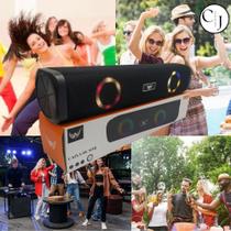 Caixa de som Soundbar grandona para o dia a dia, Tv, notebook, Pc, Game Rádio FM Bluetooth