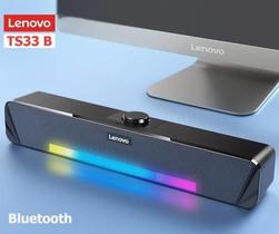Caixa De Som Soundbar Lenovo Ts33 B - Bluetooth