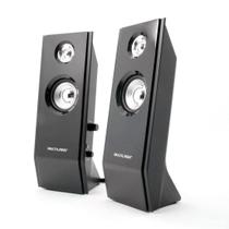 Caixa de som speaker 2.0 8w usb black-sp091